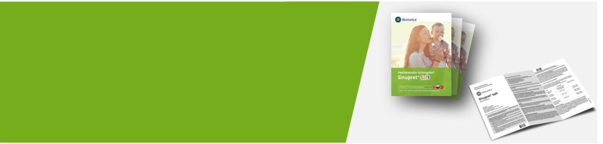 Header - Sinupret® Saft Beipackzettel und Infobroschüre