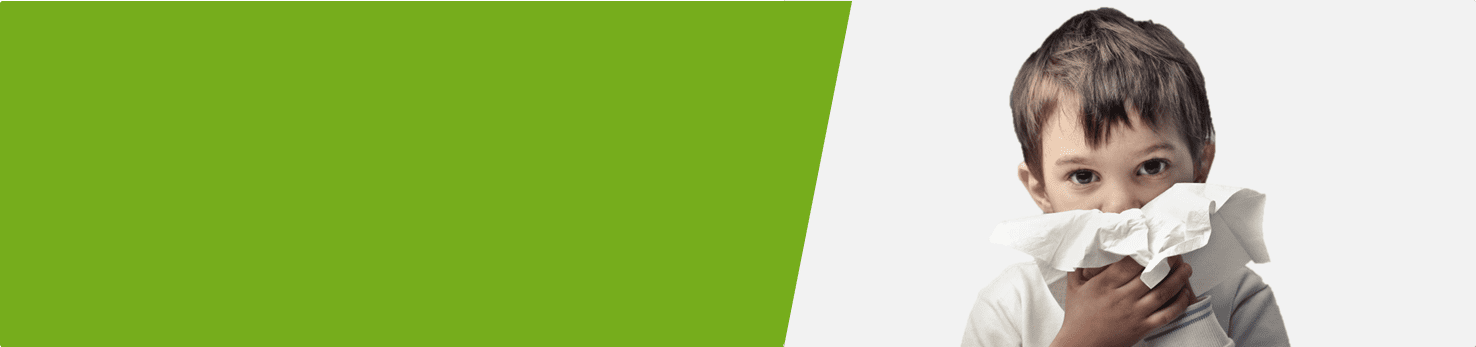 Header - Schnupfen bei Kindern