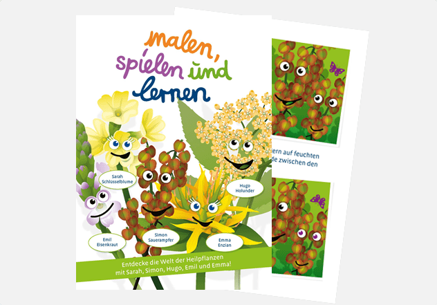 Sinupret® Saft Malbuch für Kinder